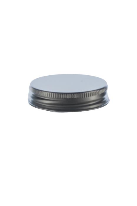 45/400 Brushed Aluminium Screw Cap, Unwadded